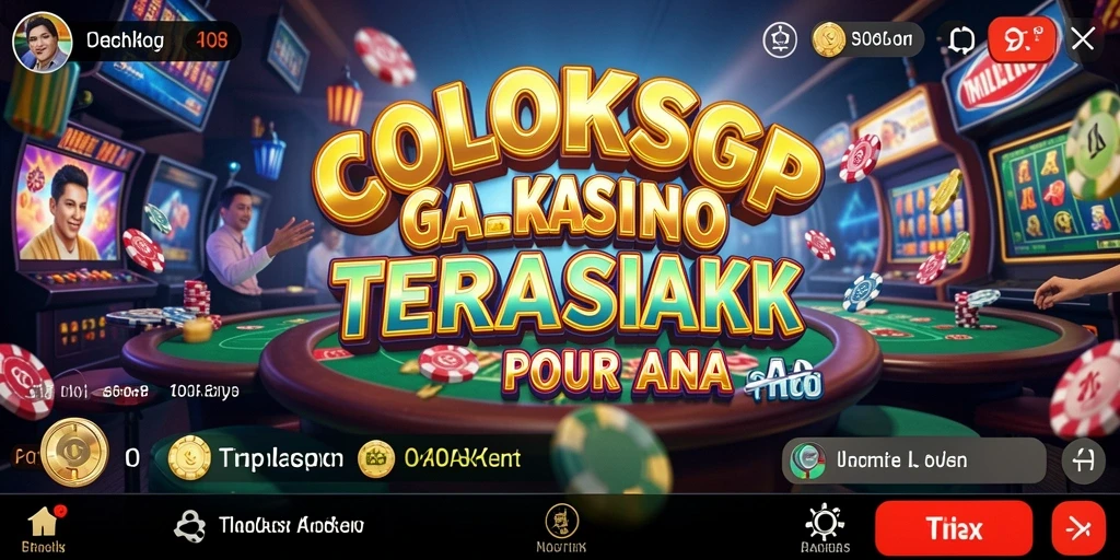 Tampilan menarik dari gameplay <strong>COLOKSGP</strong> menampilkan keseruan permainan kasino.