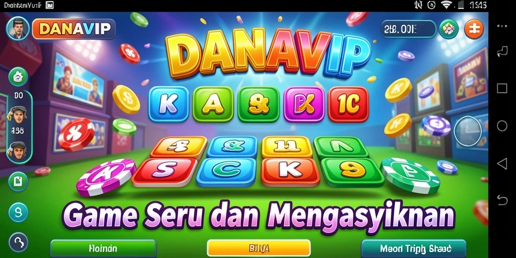 Tampilan gameplay Bingo yang menarik di DANAVIP.