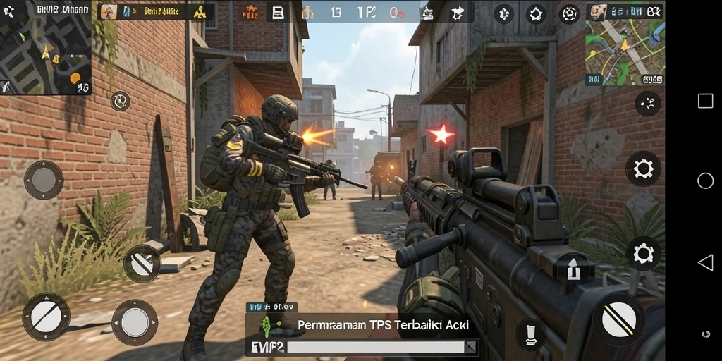 Tampilan gameplay EPV2 yang mendebarkan dan realistis.