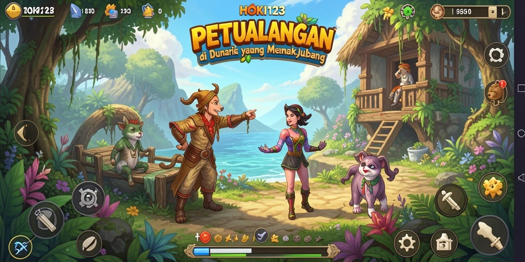Gameplay HOKI123 yang seru dan mengasyikkan dalam petualangan.