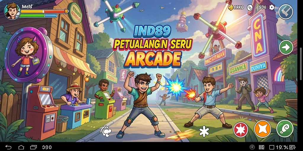 Gameplay seru IND89 dengan tantangan menantang dan grafis menarik.