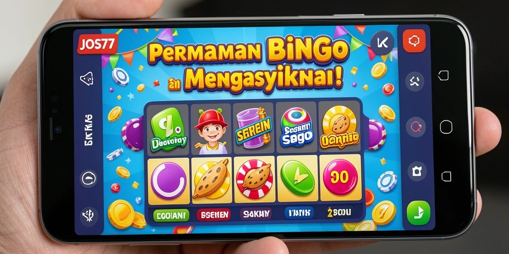 Tampilan gameplay menawan dalam permainan Bingo JOS77.