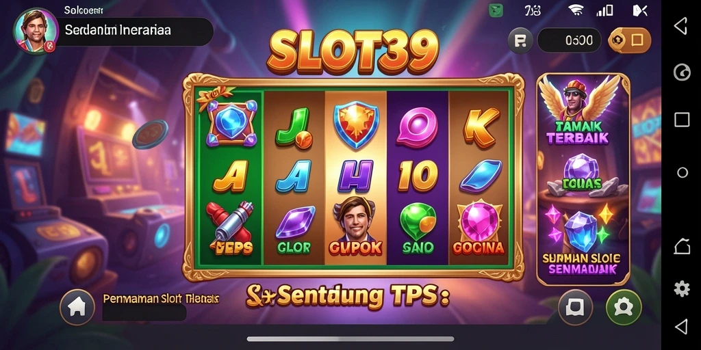 Tangkapan layar dari gameplay menarik SLOT39 dengan elemen TPS.