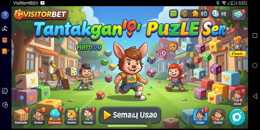 Tampilan gameplay VISITORBET yang menarik dan menantang.